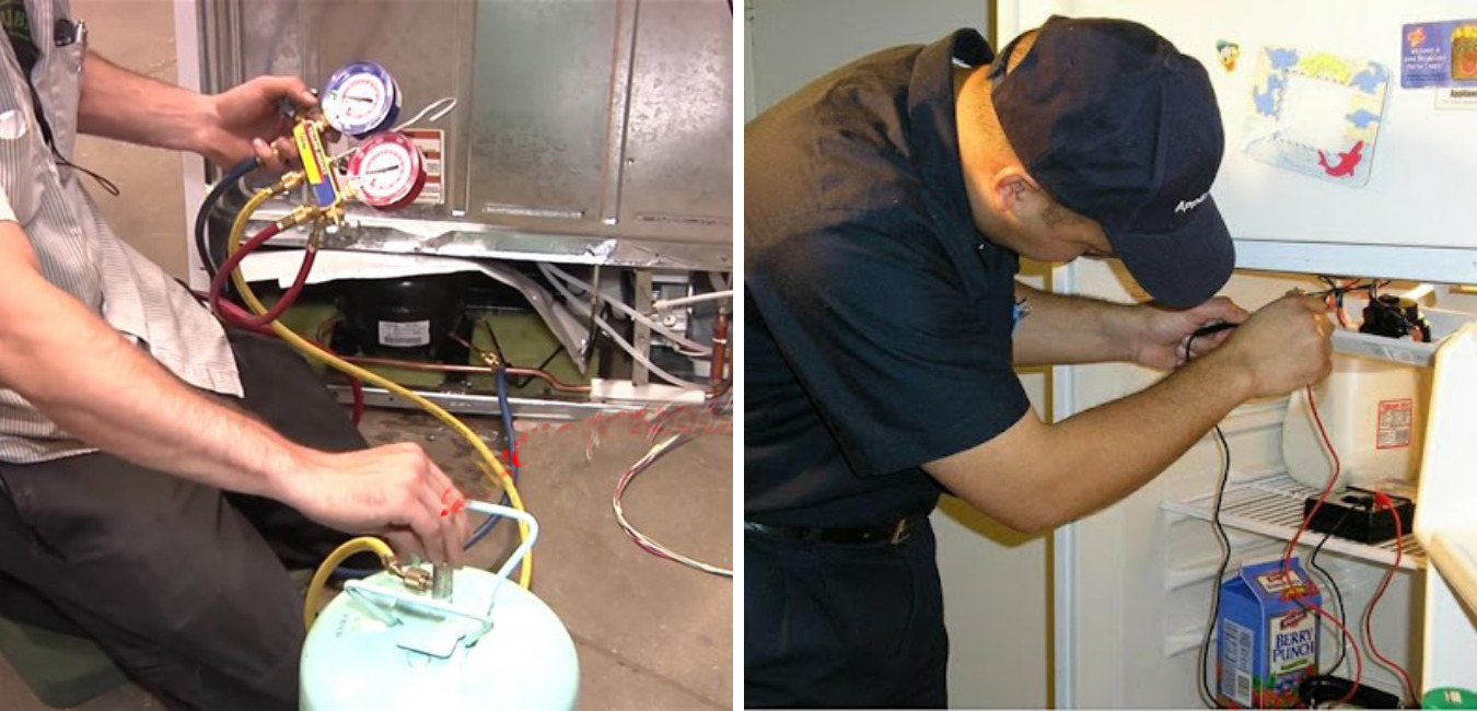 Đội ngũ nhân viên sửa tủ lạnh Quảng Ngãi của Hoàng Khang được đào tạo bài bản, có tay nghề cao