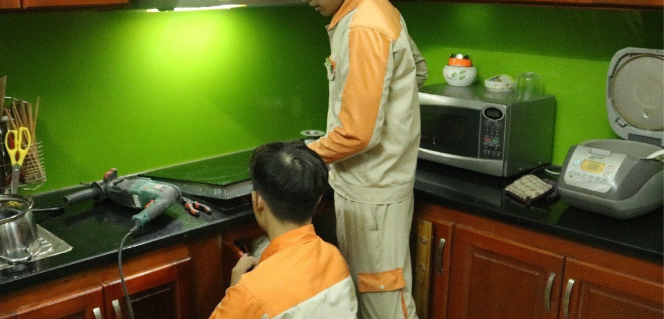 dịch vụ sửa chữa bếp hồng ngoại tại nhà