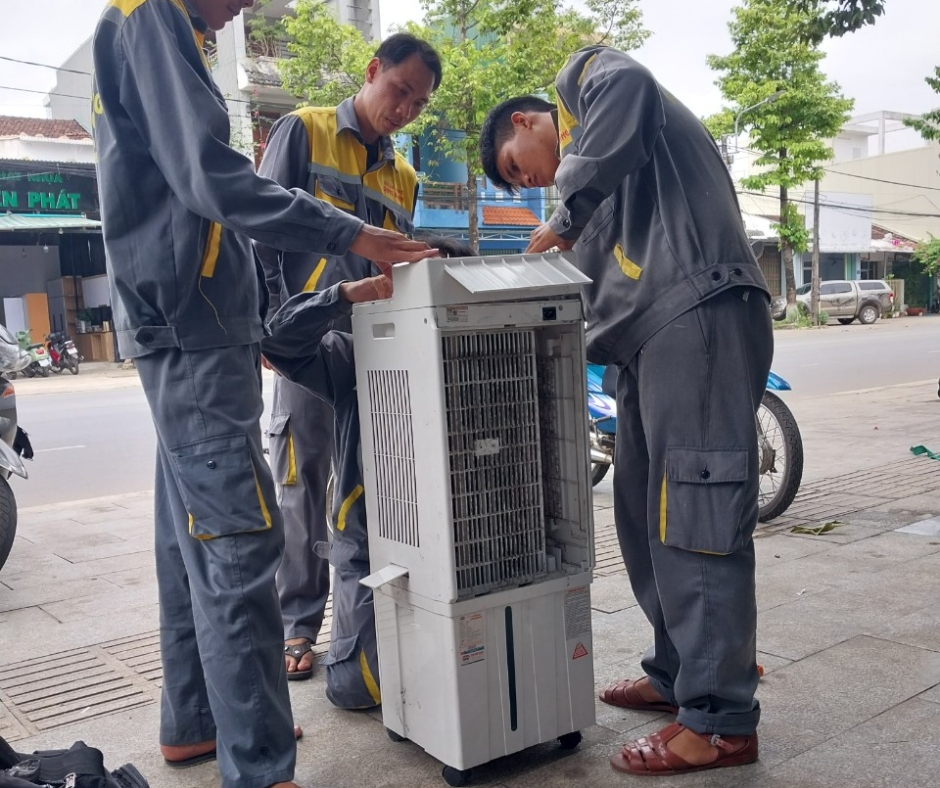 sửa quạt hơi nước tại nhà huyện Bình Sơn