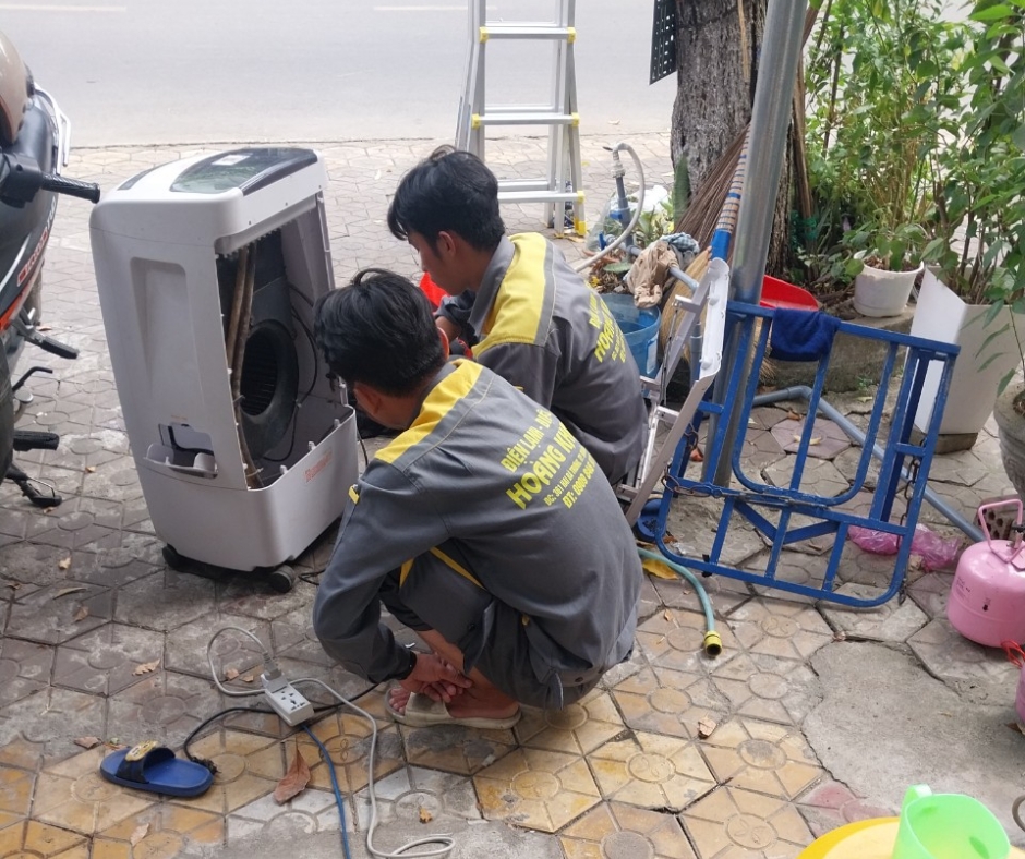 sửa quạt hơi nước huyện Bình Sơn