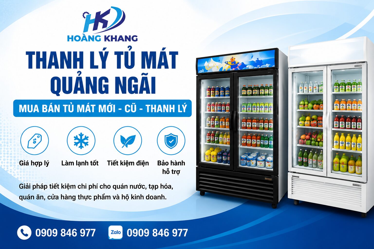 Thanh Lý Tủ Mát Quảng Ngãi Giá Tốt, Dễ Chọn Thanh lý tủ mát Quảng Ngãi